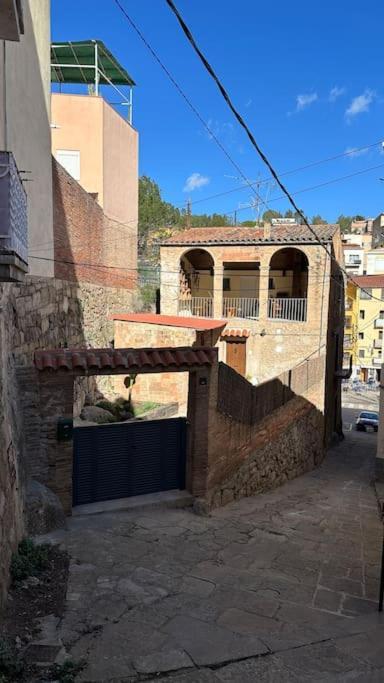 Habitacion Roca Foradada En Casa Cami De Les Aiguees Monistrol De Montserrat Esterno foto